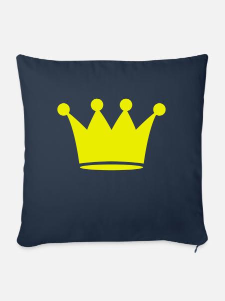 Krone - Sofakissenbezug 45 x 45 cm - Navy