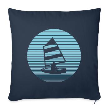 Sail - Sofa pillowcase 17,3'' x 17,3'' (45 x 45 cm) - navy - Front