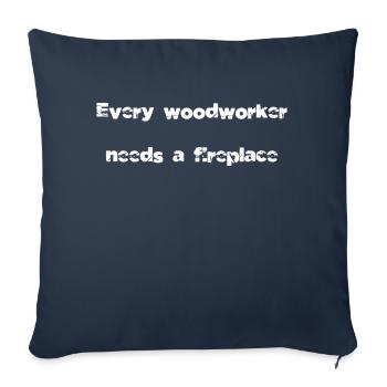 Arboriculturist Woodcutter Hobbyists - Sofa pillowcase 17,3'' x 17,3'' (45 x 45 cm) - navy - Front