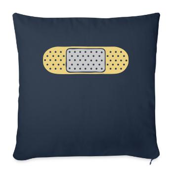 Design Dots Patch - Sofa pillowcase 17,3'' x 17,3'' (45 x 45 cm) - navy - Front