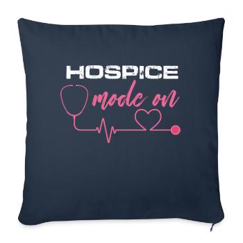 Hospice Mode On Terminal Care Nursing RN - Sofa pillowcase 17,3'' x 17,3'' (45 x 45 cm) - navy - Front