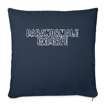 PARANORMALE EXPERTE - Sofakissenbezug 45 x 45 cm - Navy - Vorne