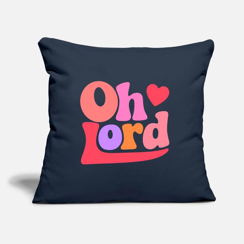 Oh Lord Sofa pillowcase 17,3'' x 17,3'' (45 x 45 cm)