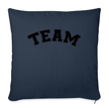 team - Sofakissenbezug 45 x 45 cm - Navy - Vorne