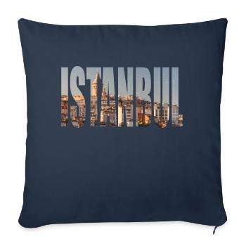 istanbul - Sofakissenbezug 45 x 45 cm - Navy - Vorne