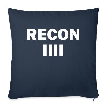 Artisan bricoleur Artisan Artisan Outil Construction - Housse de coussin décorative 45 x 45 cm - bleu marine - Devant