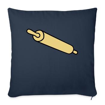 rolling_pin - Sofakissenbezug 45 x 45 cm - Navy - Vorne