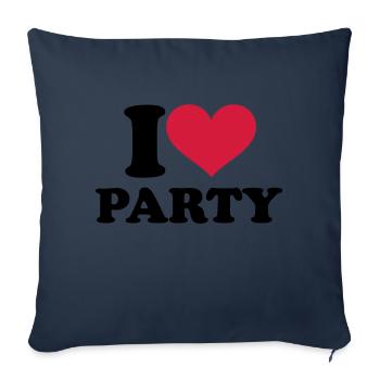 Party - Sofakissenbezug 45 x 45 cm - Navy - Vorne