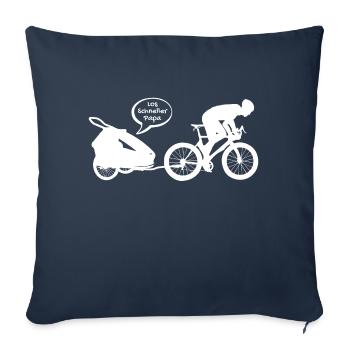 Der beste Papa Vatertag - Sofakissenbezug 45 x 45 cm - Navy - Vorne