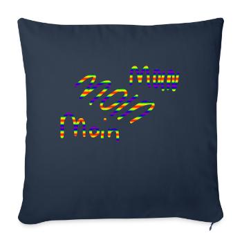 moin moin moin 3 - Sofakissenbezug 45 x 45 cm - Navy - Vorne