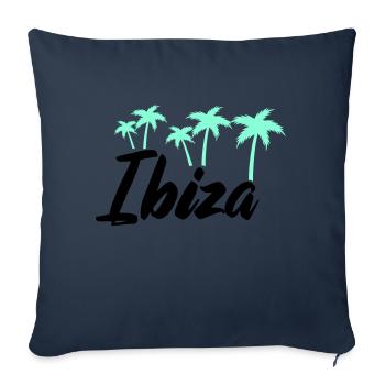 Ibiza - Sofa pillowcase 17,3'' x 17,3'' (45 x 45 cm) - navy - Front