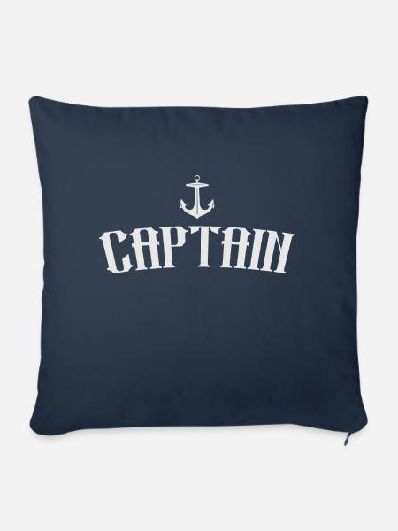 Captain - Sofakissenbezug 45 x 45 cm - Navy