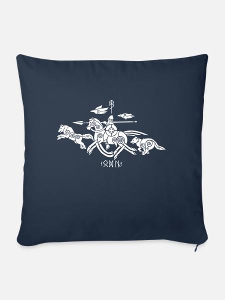 Odin Tiere - Sofakissenbezug 45 x 45 cm - Navy