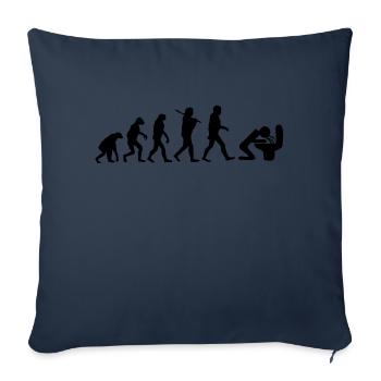 Kotzen - Sofakissenbezug 45 x 45 cm - Navy - Vorne