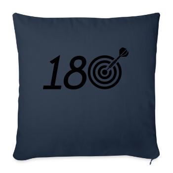 180 - Sofakissenbezug 45 x 45 cm - Navy - Vorne
