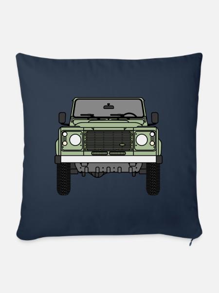 Verteidiger - Front - Sofakissenbezug 45 x 45 cm - Navy
