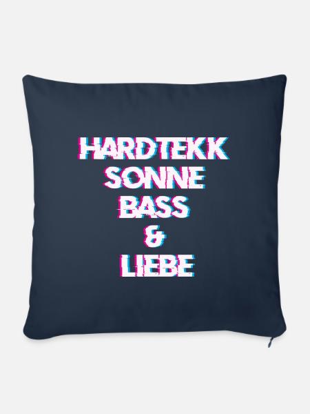 Hardtekk Tekk - Sofakissenbezug 45 x 45 cm - Navy