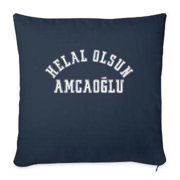 Helal olsun amca oğlu - Sofakissenbezug 45 x 45 cm - Navy - Vorne