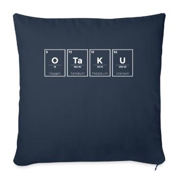 Otaku T-Shirt - Sofakissenbezug 45 x 45 cm - Navy - Vorne