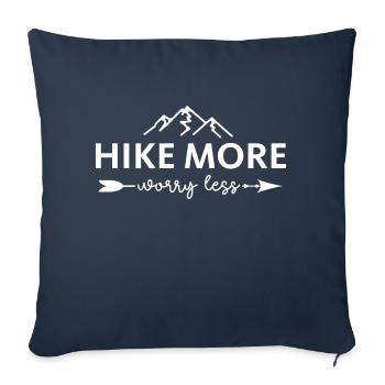 Berge Kletterer Natur Abenteuer - Sofakissenbezug 45 x 45 cm - Navy - Vorne