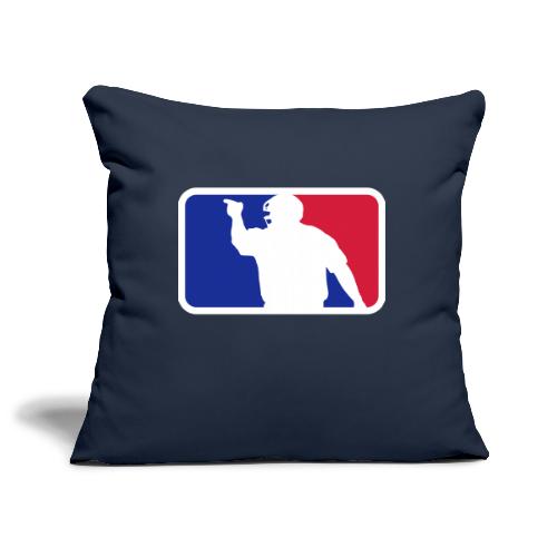 Baseball Umpire Logo - Poszewka na poduszkę 45 x 45 cm