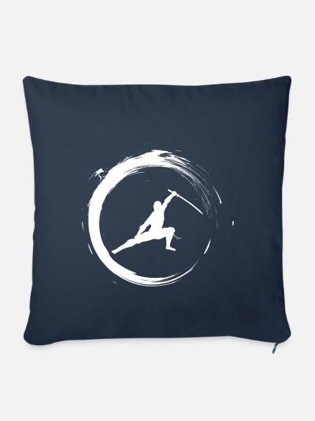 Ninja - Sofakissenbezug 45 x 45 cm - Navy