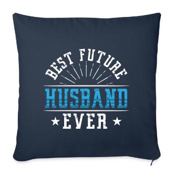 Best Future Husband - Sofakissenbezug 45 x 45 cm - Navy - Vorne