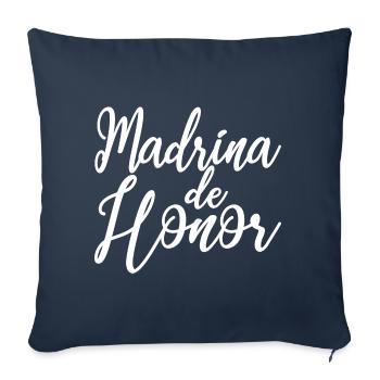 Madrina de Honor Bridesmaid Wedding Team Bride - Sofa pillowcase 17,3'' x 17,3'' (45 x 45 cm) - navy - Front