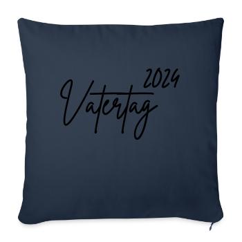 vatertag - Sofakissenbezug 45 x 45 cm - Navy - Vorne