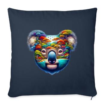 Koala - Sofakissenbezug 45 x 45 cm - Navy - Vorne