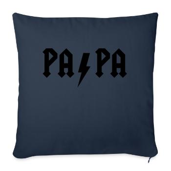 PAPA - Sofa pillowcase 17,3'' x 17,3'' (45 x 45 cm) - navy - Front