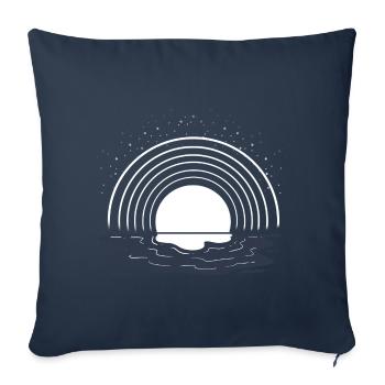 Vinyl Record Record Collector Record - Sofa pillowcase 17,3'' x 17,3'' (45 x 45 cm) - navy - Front