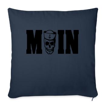moin 5 - Sofakissenbezug 45 x 45 cm - Navy - Vorne
