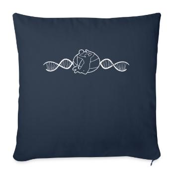 Club de basket-ball Joueurs de basket-ball Amateurs de basket-ball - Housse de coussin décorative 45 x 45 cm - bleu marine - Devant