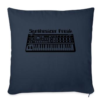 Synthesizer Freak - Sofakissenbezug 45 x 45 cm - Navy - Vorne