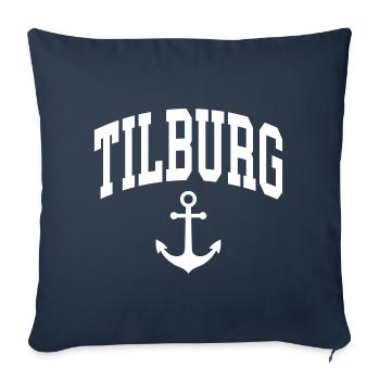 Tilburg - Sofa pillowcase 17,3'' x 17,3'' (45 x 45 cm) - navy - Front
