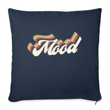 Mood vinatge - Sofa pillowcase 17,3'' x 17,3'' (45 x 45 cm) - navy - Front