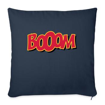 booom - Sofa pillowcase 17,3'' x 17,3'' (45 x 45 cm) - navy - Front