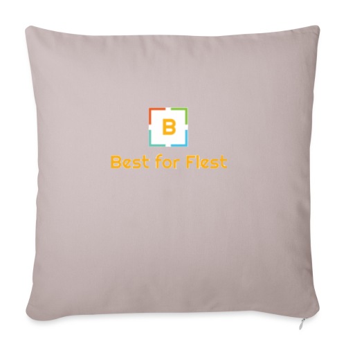 Best for Flest logo - Sofaputetrekk 45 x 45 cm