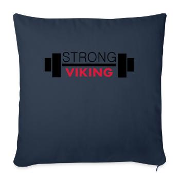 Strong Viking - Sofakissenbezug 45 x 45 cm - Navy - Vorne