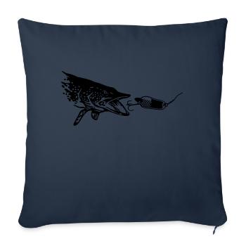 hecht_biss - Sofakissenbezug 45 x 45 cm - Navy - Vorne