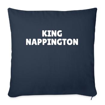 King Nappington - Sofa pillowcase 17,3'' x 17,3'' (45 x 45 cm) - navy - Front