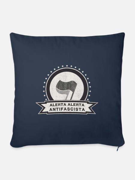 ANTIFA - Sofakissenbezug 45 x 45 cm - Navy