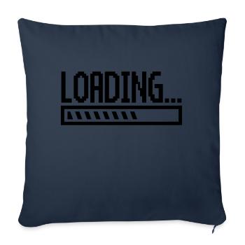 Loading - Sofa pillowcase 17,3'' x 17,3'' (45 x 45 cm) - navy - Front