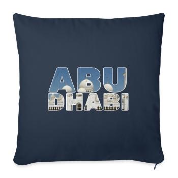 ABU DHABI SHIRT - Sofa pillowcase 17,3'' x 17,3'' (45 x 45 cm) - navy - Front