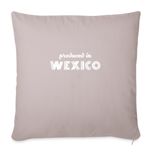 Wexico White - Sofa pillowcase 17,3'' x 17,3'' (45 x 45 cm)