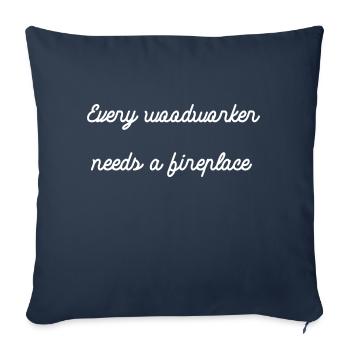 americas cool woodworker lumber bingo hall tshirts - Sofakissenbezug 45 x 45 cm - Navy - Vorne