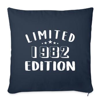 Birthday 1982 Limited Edition 1982 - Sofa pillowcase 17,3'' x 17,3'' (45 x 45 cm) - navy - Front
