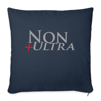 Non Plus Ultra - Il n’y a pas mieux que ça - Housse de coussin décorative 45 x 45 cm - bleu marine - Devant