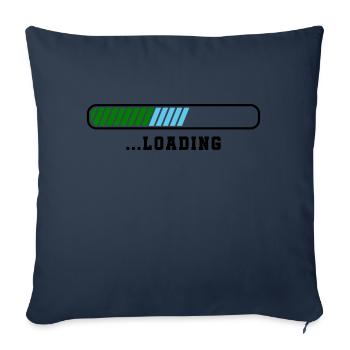 Loading - Sofa pillowcase 17,3'' x 17,3'' (45 x 45 cm) - navy - Front